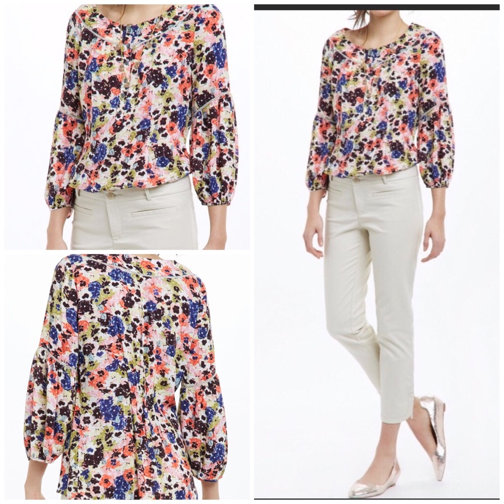 Anthropologie Maeve Boho Blouse