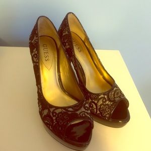 Guess lace heels Guess lace heels