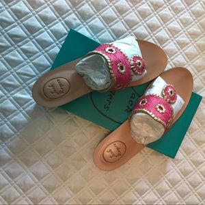 Brand new pink Jack Rogers sandals