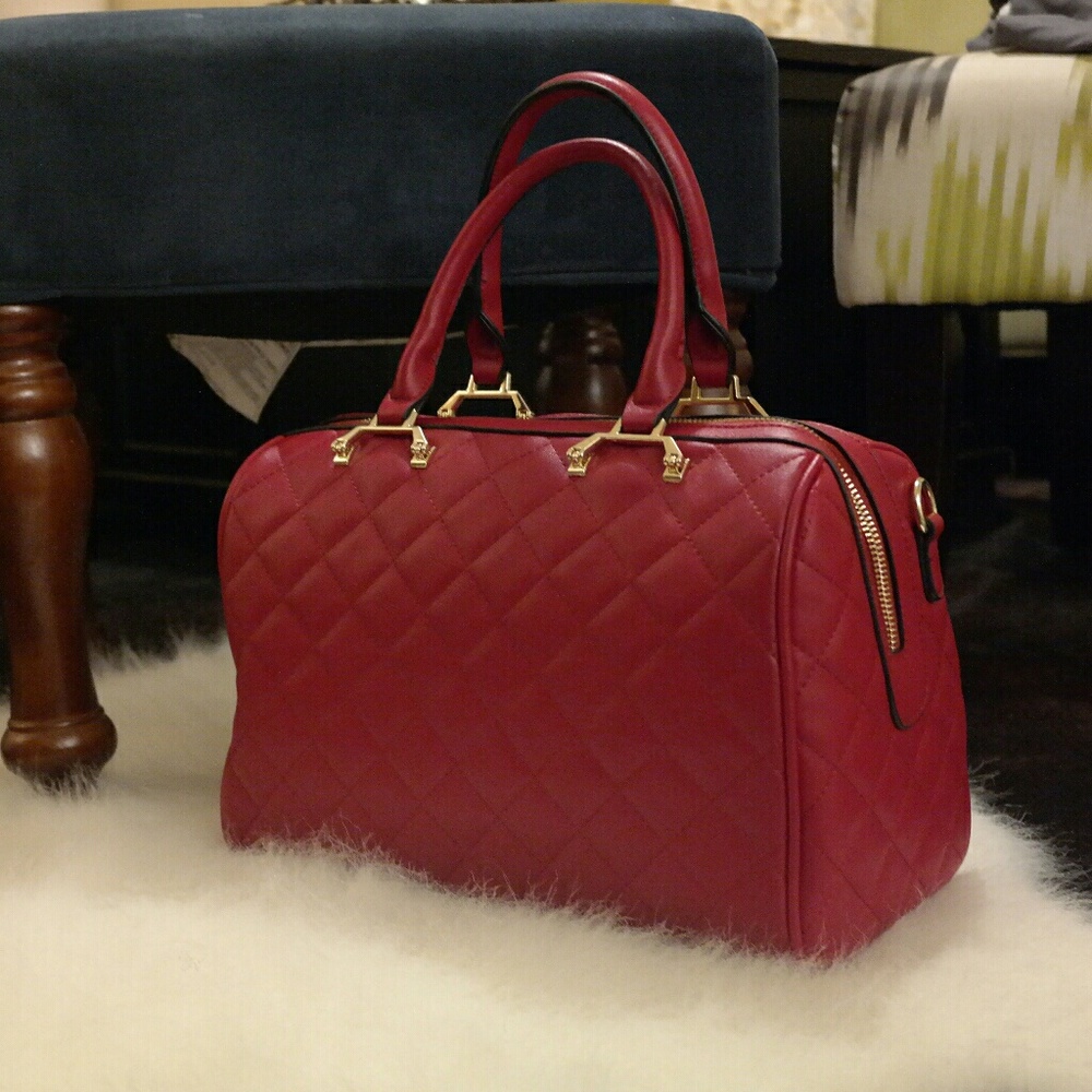 Vegan leather handbag