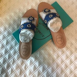 Brand new blue Jack Rogers sandals