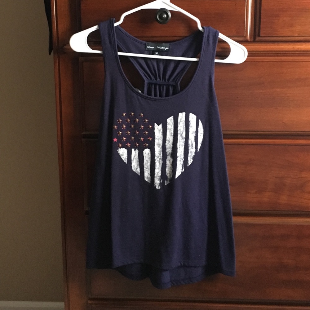 American Flag Tank Top