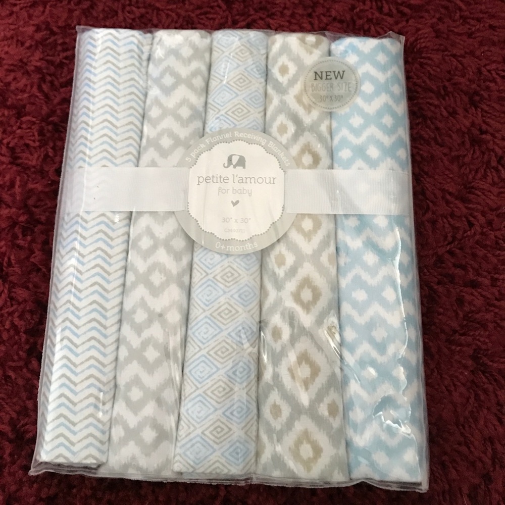 Brand new receiving blankets