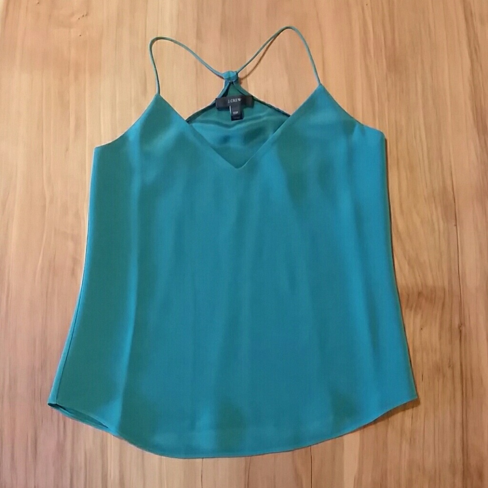 J. Crew Carrier Cami Green