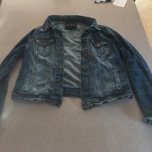 Forever 21 plus jean jacket