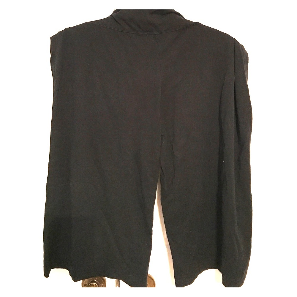 Black goucho Capri pants