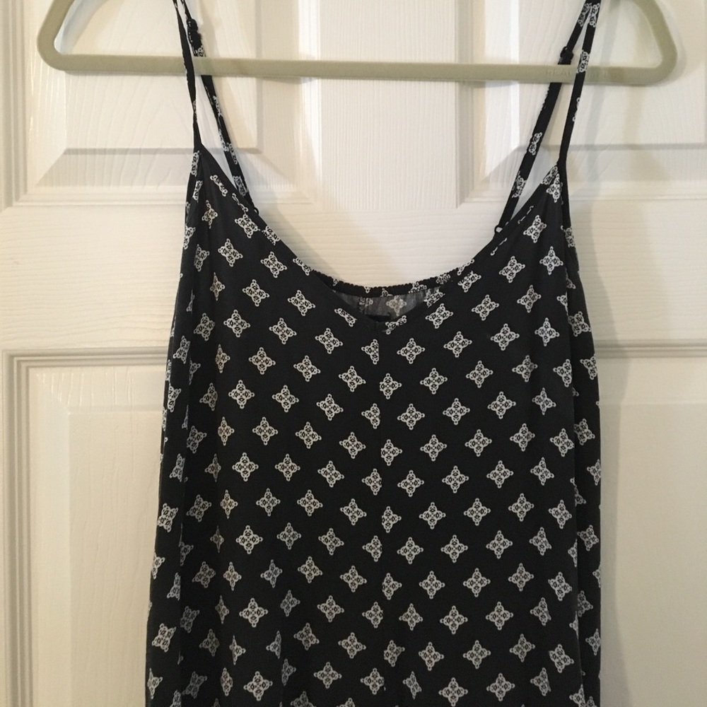 Black and White Gap Maxi Dress