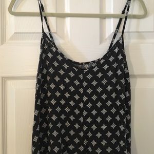 Black and White Gap Maxi Dress