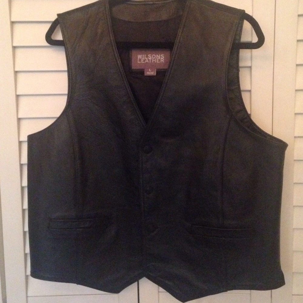 Vintage leather vest🛍ON SALE🛍