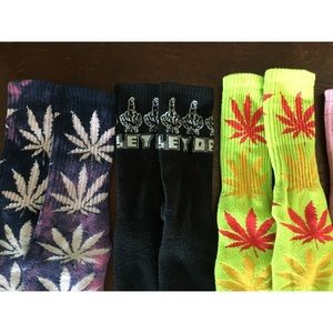 SOCK BUNDLE 6 pair Huf, forties and shorties, obey