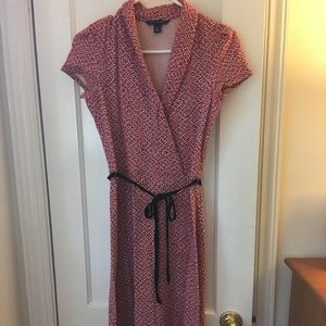 Banana Republic faux-wrap dress 4