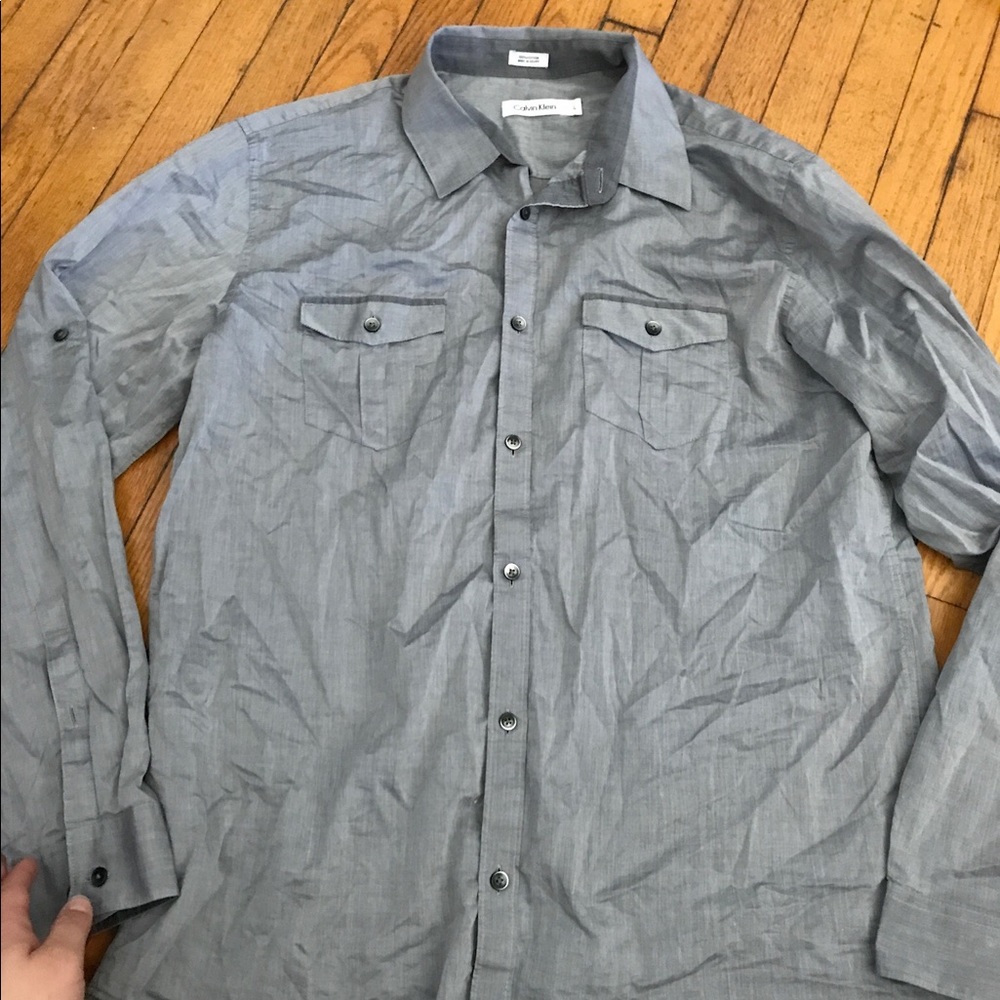 Calvin Klein button down shirt