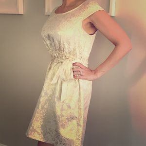 3/$20 Short a-line gold dress