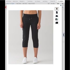 Lulu Lemon dance studio narrow leg pant