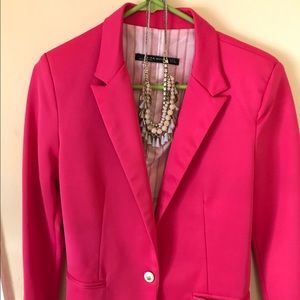 Perfectly Legal Hot Pink Blazer SZ M