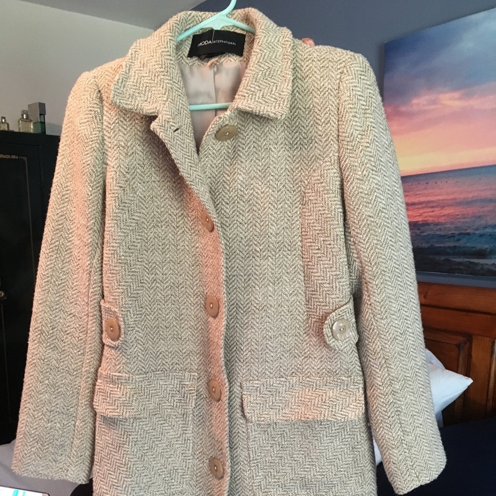 Long Dressy Pea Coat