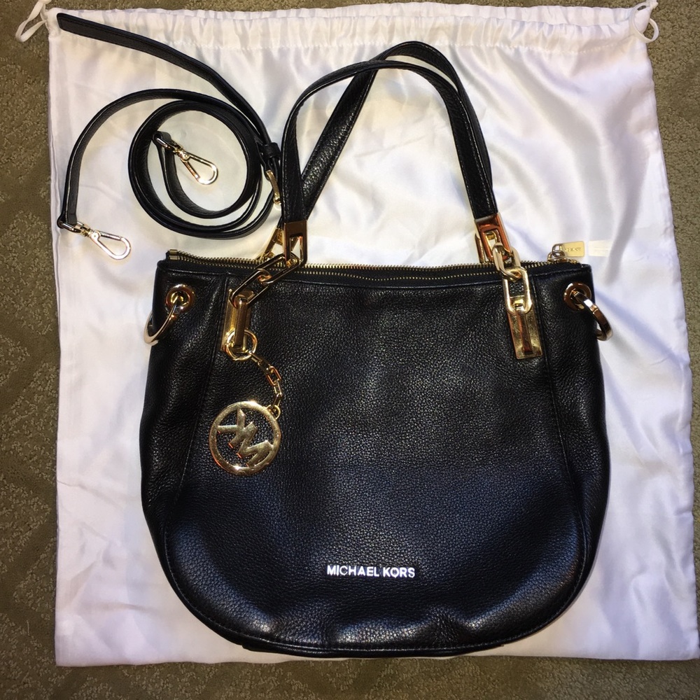 Micheal kors black leather - Picture 2 of 6