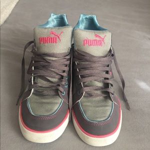 Puma high top sneakers