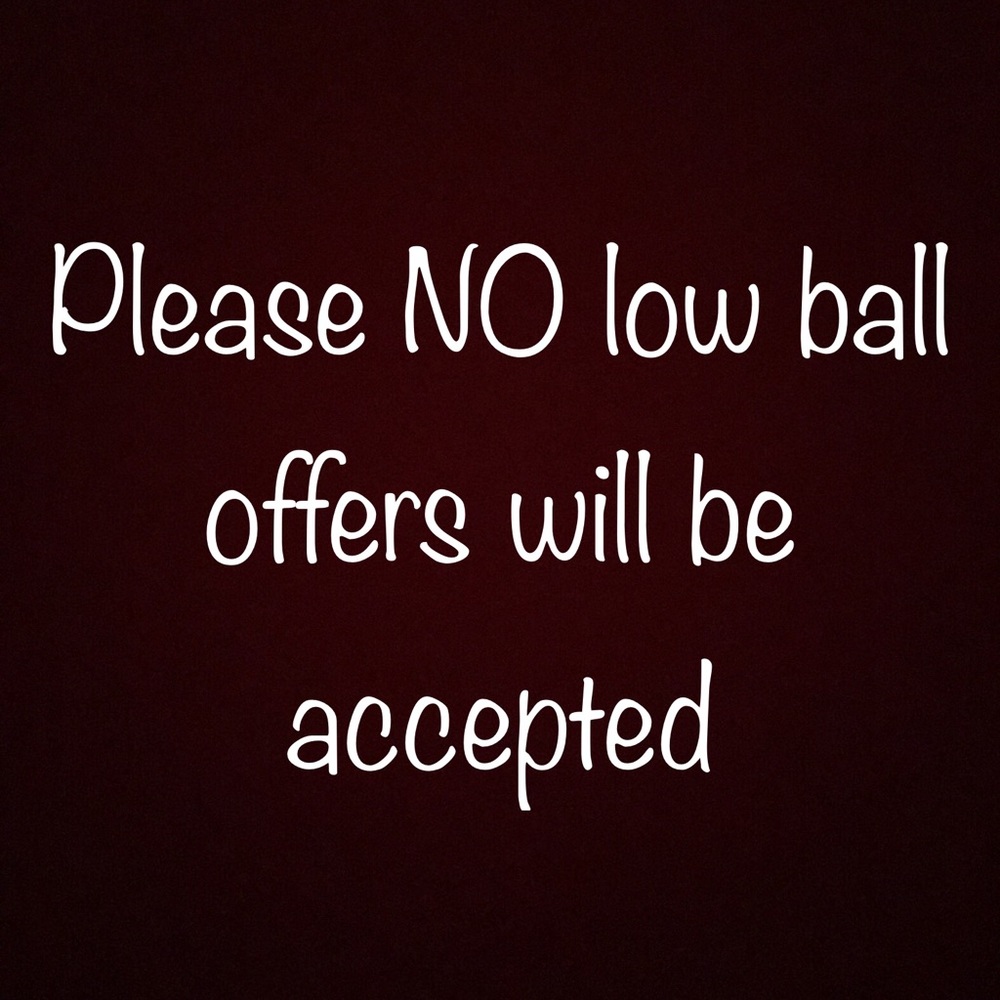 REASONABLE OFFERS ONLY