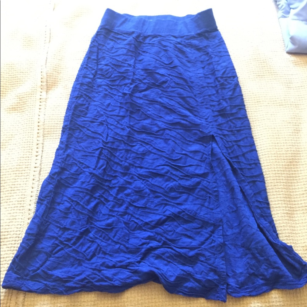 Size small royal blue horny toad skirt