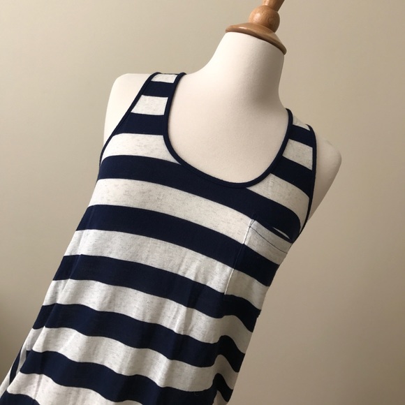 AQUA STRIPE TANK - Picture 3 of 6
