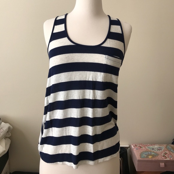 AQUA STRIPE TANK - Picture 2 of 6