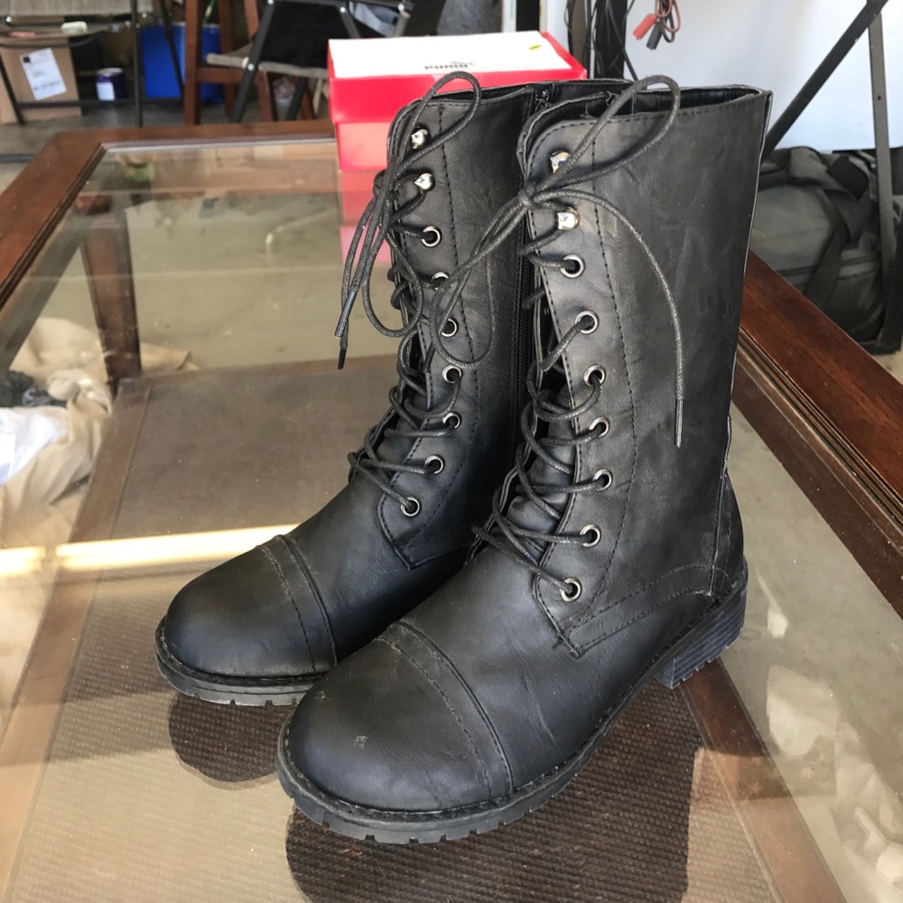 Nature Breeze Combat Boots
