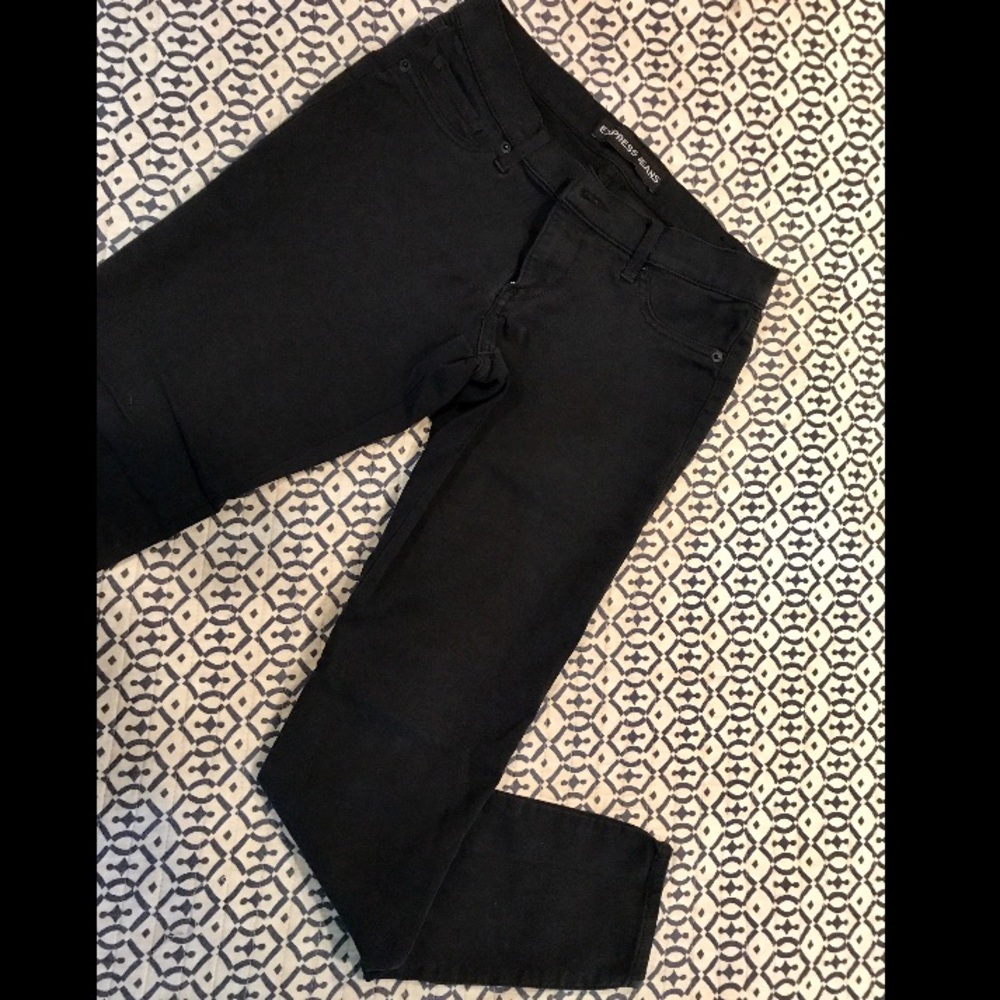 EUC Express Stella, Low Rise Leggings - Size 8R