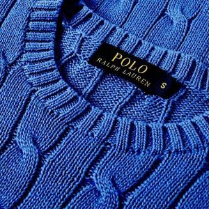 NEW!!! Blue Ralph Lauren Cardigan Sweater