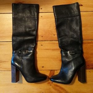 Tory Burch Black Boots Size 10