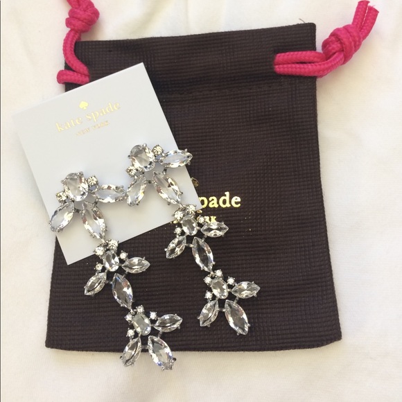 Kate Spade Ice Queen Chandelier Earrings - Picture 3 of 4