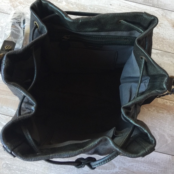 Joelle Hawkens Green Large Dakota Handbag.17299 - Picture 6 of 7