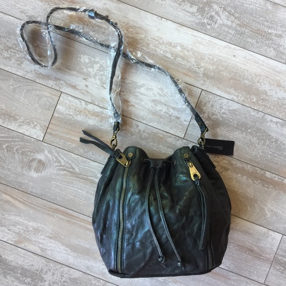 Joelle Hawkens Green Large Dakota Handbag.17299 - Picture 3 of 7