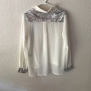 Sequin dress top