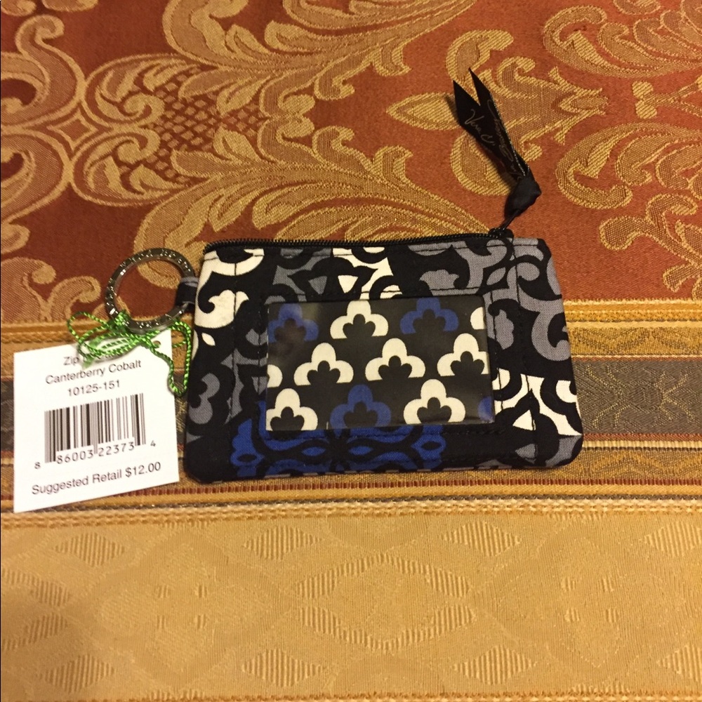 Vera Bradley zip id case