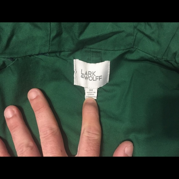 Mens/Women's Medium Navy and Green Jacket - Picture 3 of 5