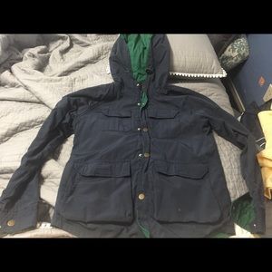 Mens/Women's Medium Navy and Green Jacket