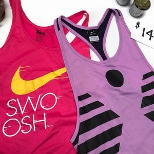 Nike dry fit tank tops