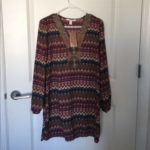 Printed dress from Francesca's