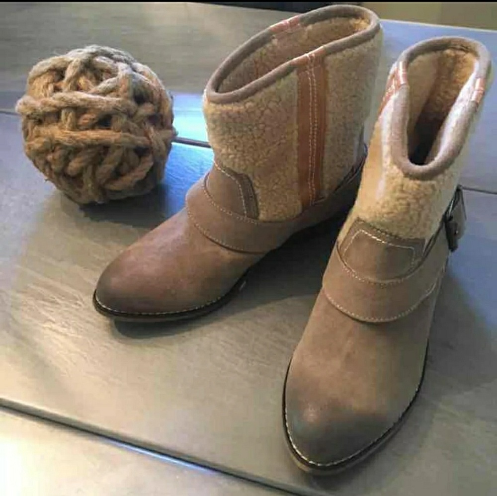 Anthropologie booties