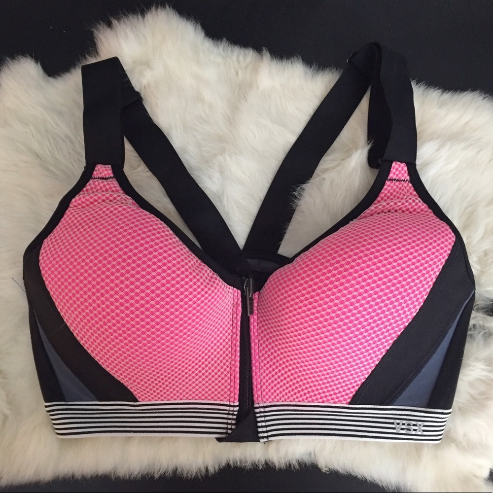 Victoria’s Secret Front-close Sports Bra 32C
