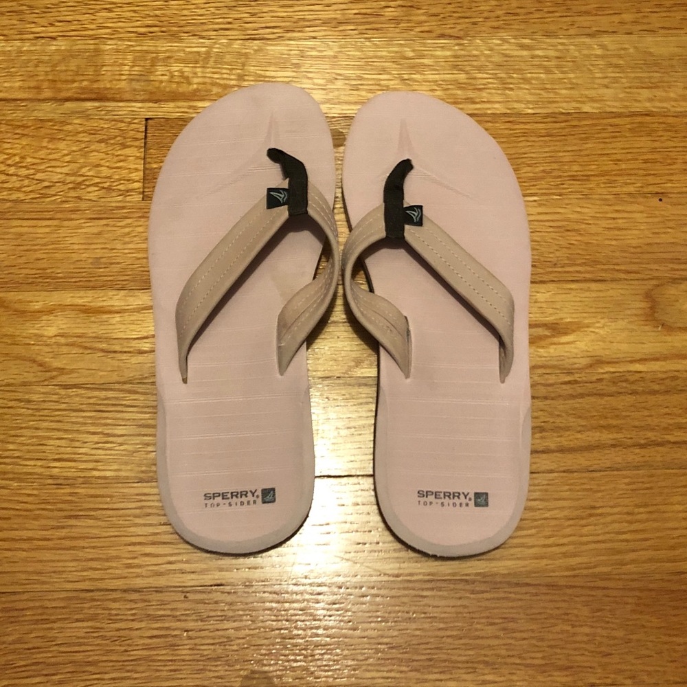 SPERRY TOP SIDER PINK SANDALS THONG FLIP FLOPS