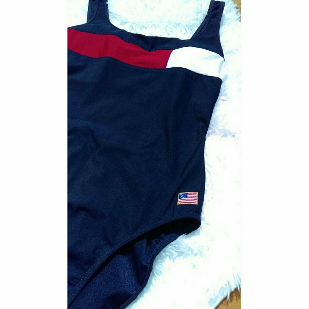 Tommy Hilfiger inspired one piece swimsuit - Picture 2 of 4