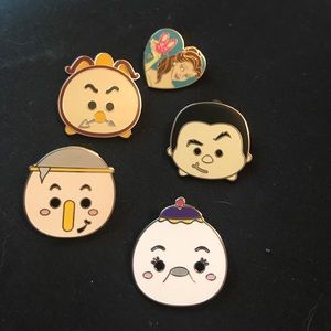 Beauty and the Beast Pins