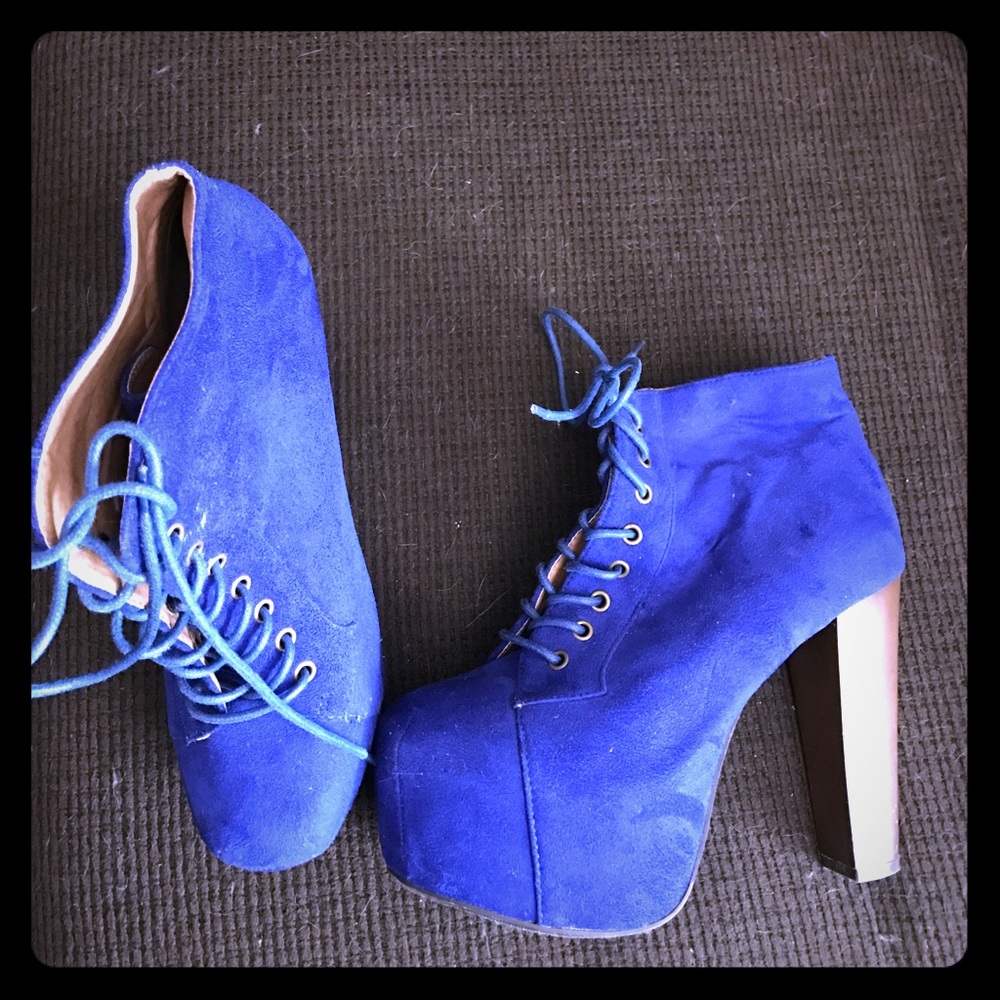 Platform booties
