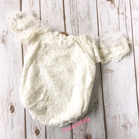 💗Off-the-shoulder romper - Picture 3 of 4