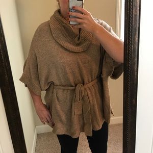 Cowl neck poncho. Super comfortable Cowl neck poncho. Super comfortable