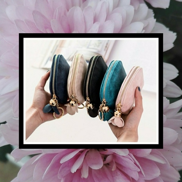 New! Tea Rose Zip Baguette/Clutch - Picture 4 of 4