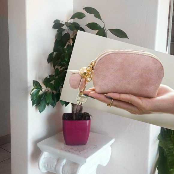New! Tea Rose Zip Baguette/Clutch - Picture 2 of 4