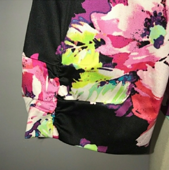 NWT CANDIES FLORAL BLAZER JACKET - Picture 5 of 6